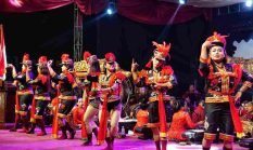 Pertukaran Budaya Magelang Karanganyar : Meriah dengan Wayang Kulit dan Gerakan Sanggar Seni Sekolah