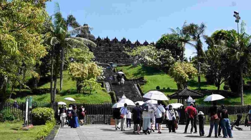Wisata Candi Borobudur Magelang.