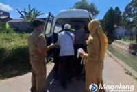 Polsek Mertoyudan bersama instansi terkait melakukan evakuasi ODGJ di Dusun Mantenan, Desa Mertoyudan, Kecamatan Mertoyudan, Kabupaten Magelang.