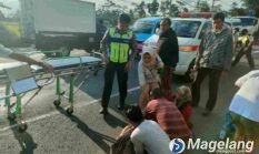 Kurang Jaga Jarak, Dua Motor Tabrakan di Jalur Semarang-Magelang
