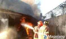Kebakaran Pabrik Cengkeh 555 di Magelang, Ruang Mesin Diesel Terbakar Diduga Akibat Korsleting