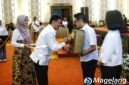 Acara lepas sambut Kapolresta Magelang di Ballroom Grand Artos Hotel Magelang, Kamis (30/7/2026).